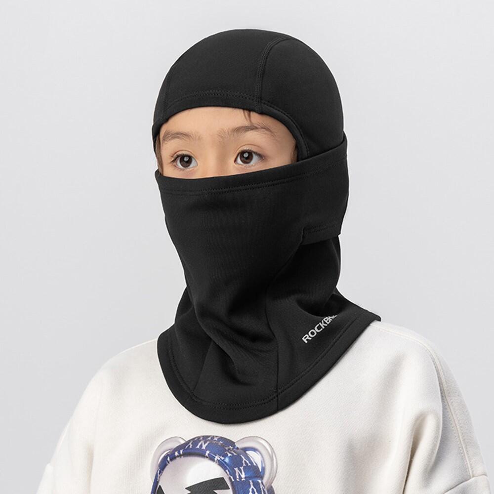 ROCKBROS Cagoule Polaire Enfant Masque facial Chaud 2/5