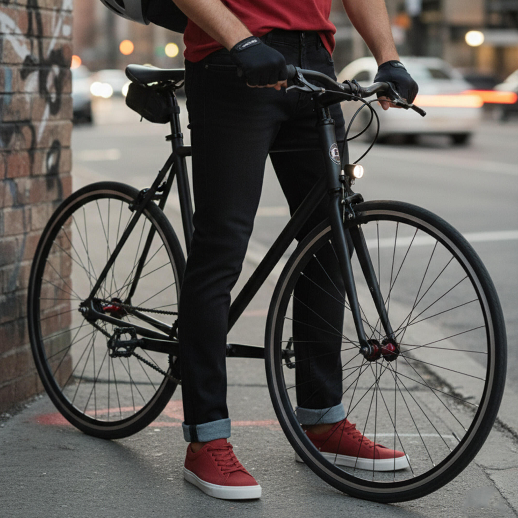 Pantalon unisexe Cyclisme Urbain Berlin Jeans Berlin Slim Fit WR 7/7