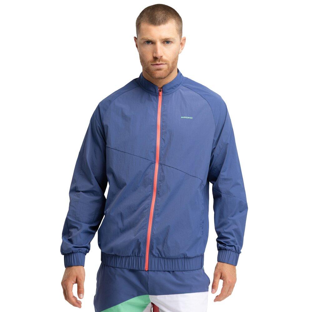 Men Padel 's jacket Backspin Blue Blue