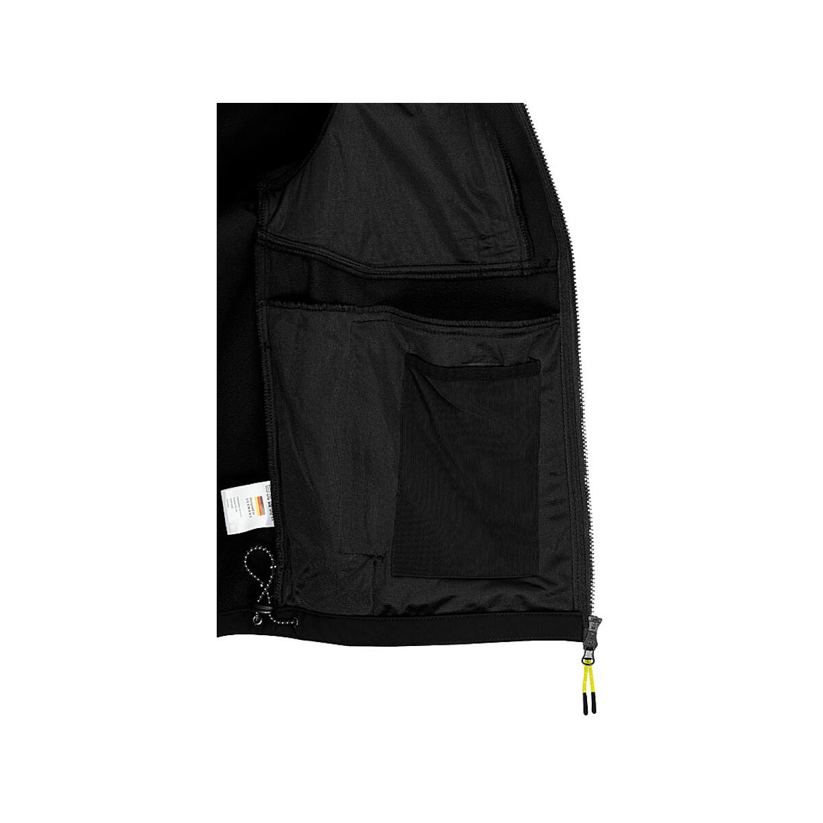 Amundsen veste softshell unisexe - noir 6/7