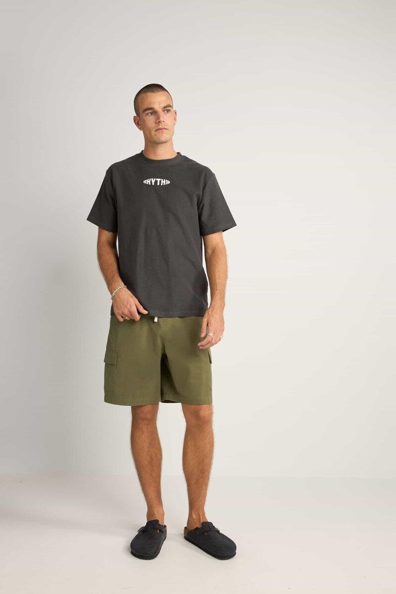 Terry Contrast Stitch S/S - T-Shirt Homme 4/4