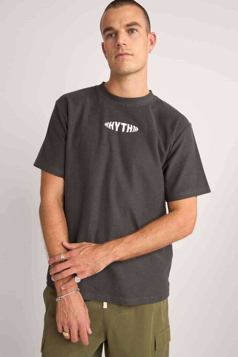 Terry Contrast Stitch S/S - T-Shirt Homme 1/4