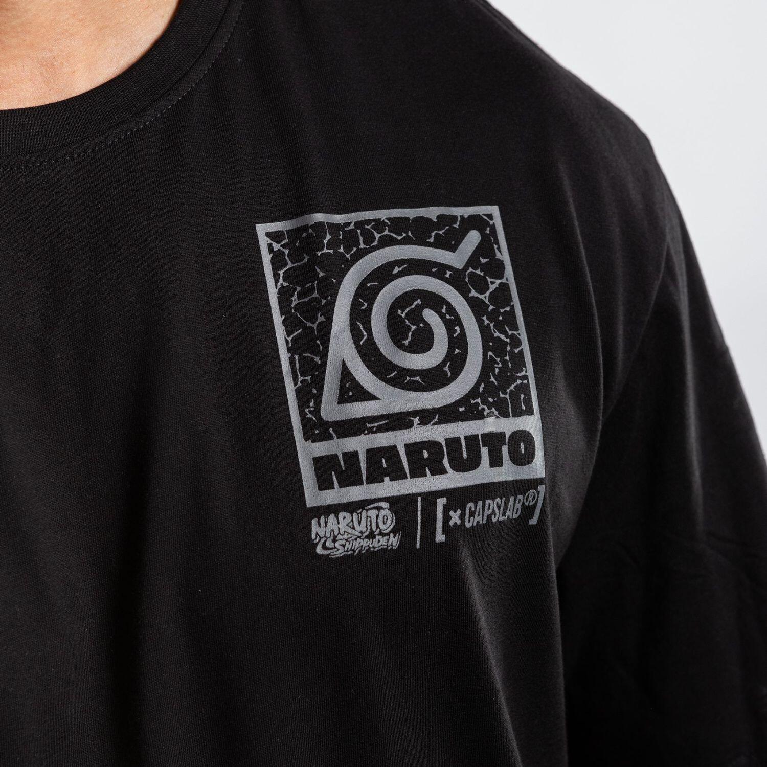 T-shirt homme relax fit avec print Naruto Shippuden Naruto 4/5