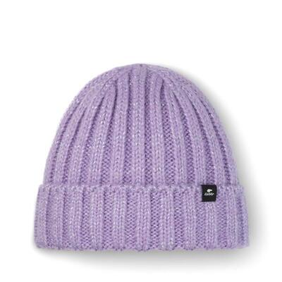 Mütze Alea Strickmütze Damen Beanie mit Umschlag weich bequem