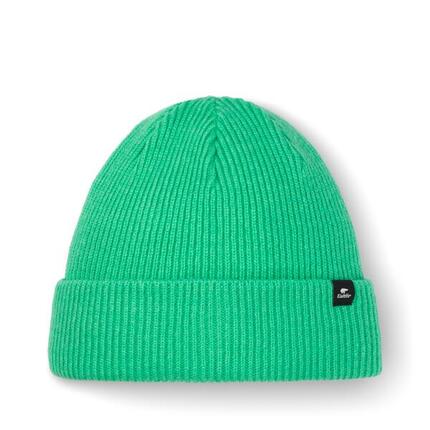 Bonnet Salma 2.0 femme en tricot avec revers doux confortable en laine mérinos