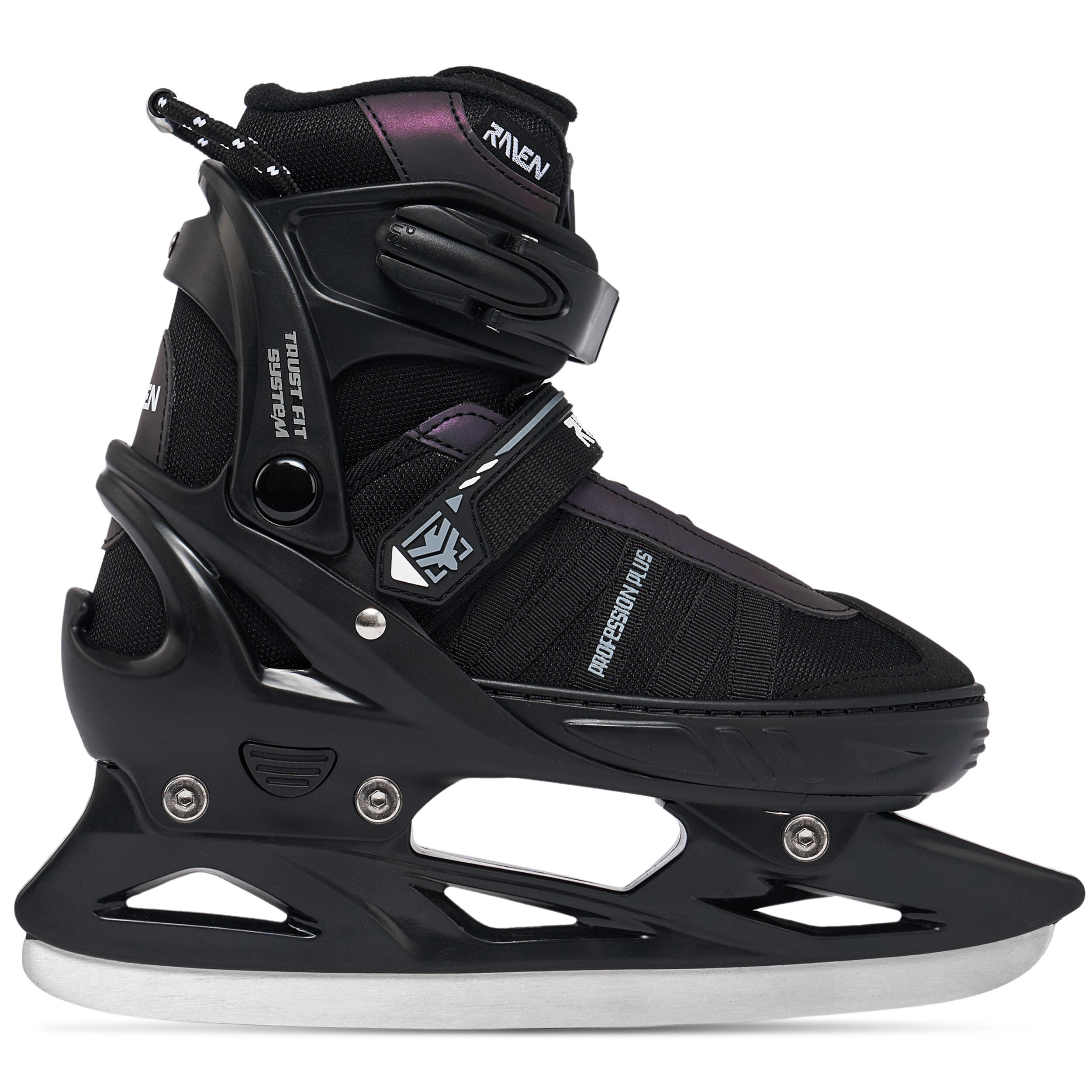 Patins de rodas hóquei 2 em 1 ajustáveis Raven Profession PLUS Speed Lacing 4/5