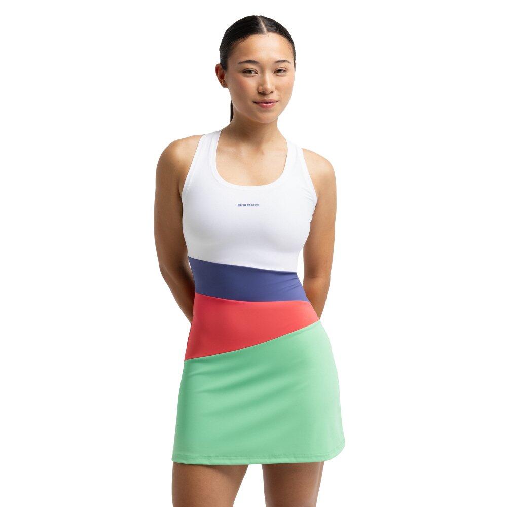 SIROKO Abito da padel donna Dusk Erit Multicolore