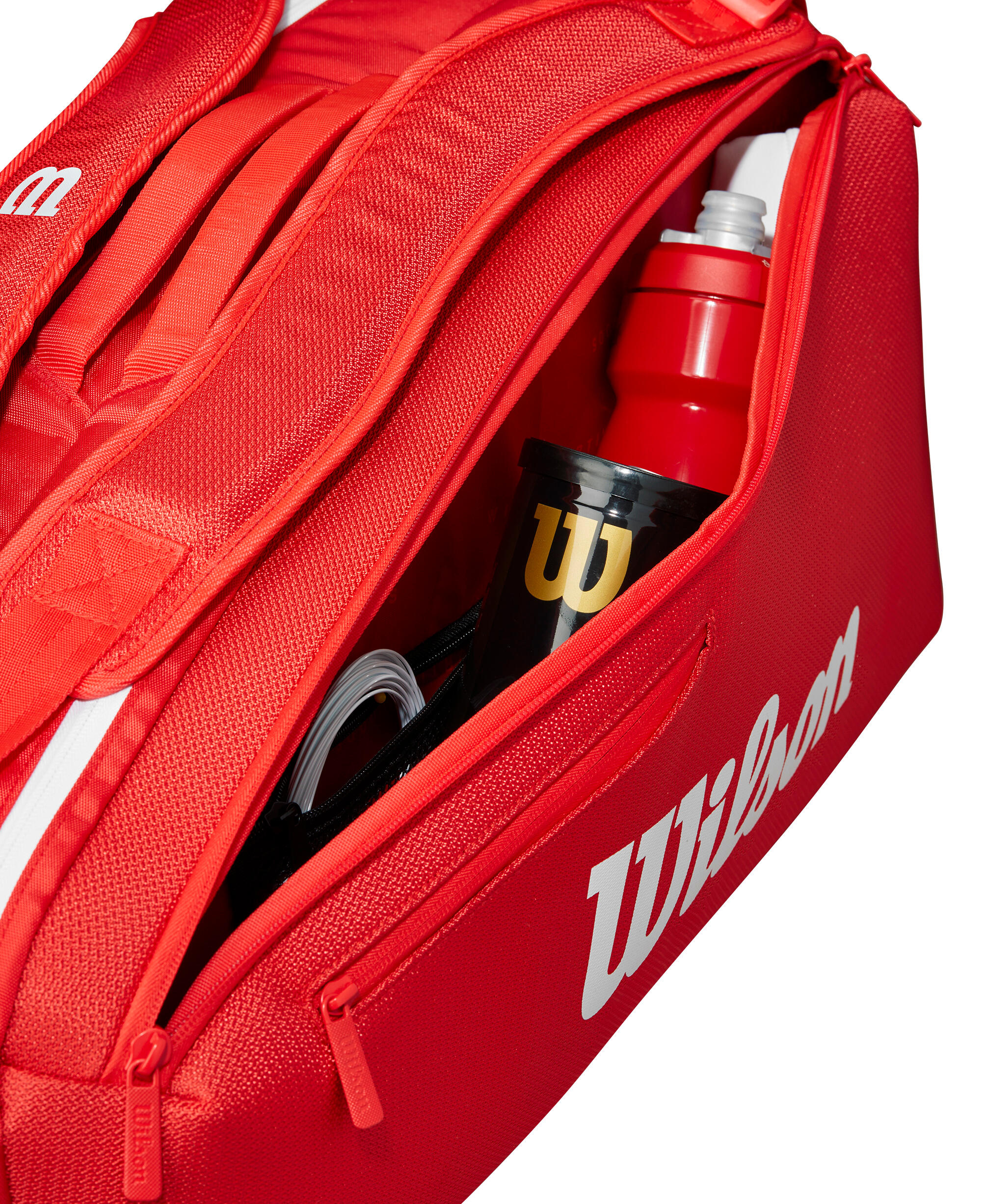 Borsa da 6 racchette Super Tour Rossa 5/7