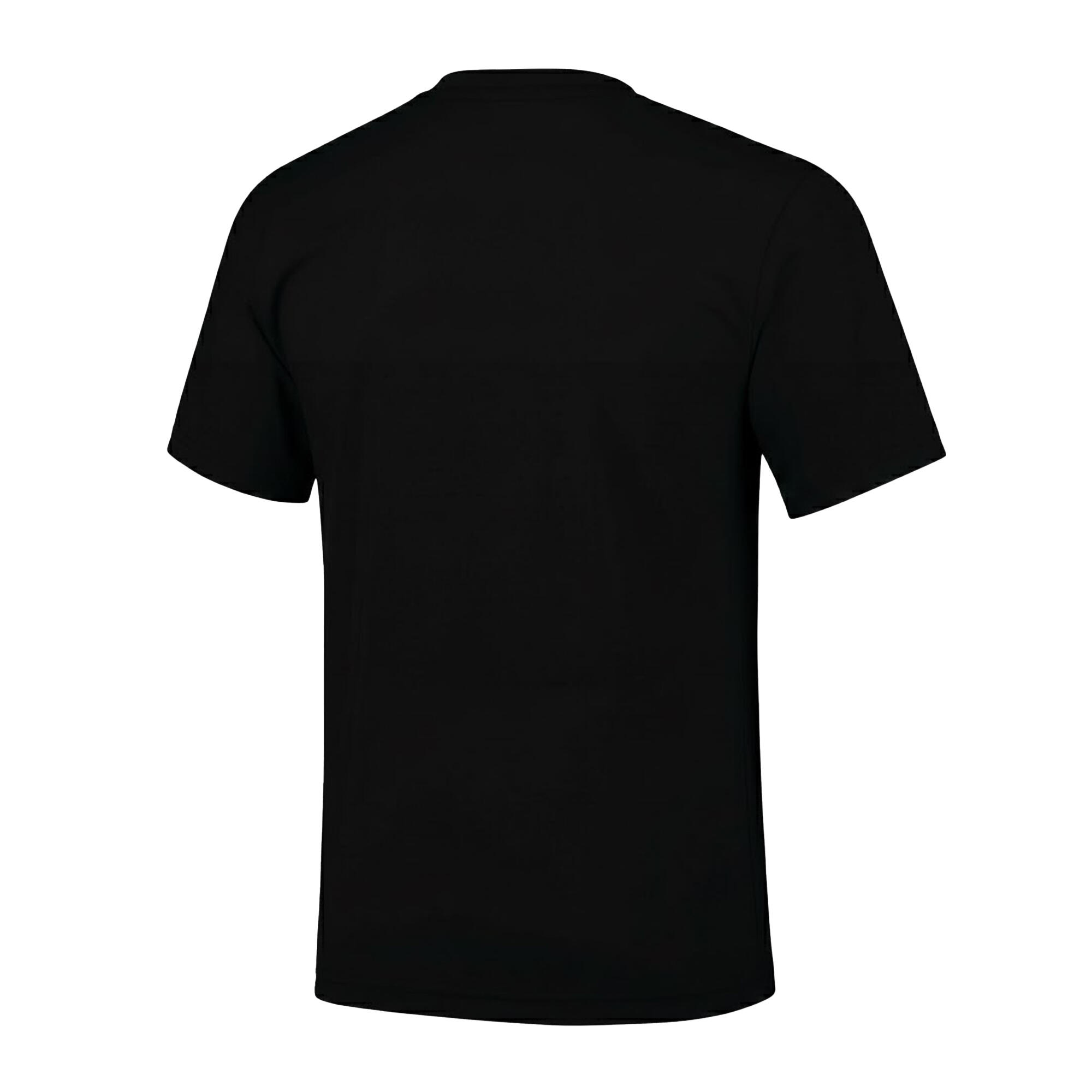 Tshirt Manches Courtes Motif/style Central Homme (Noir) 2/2
