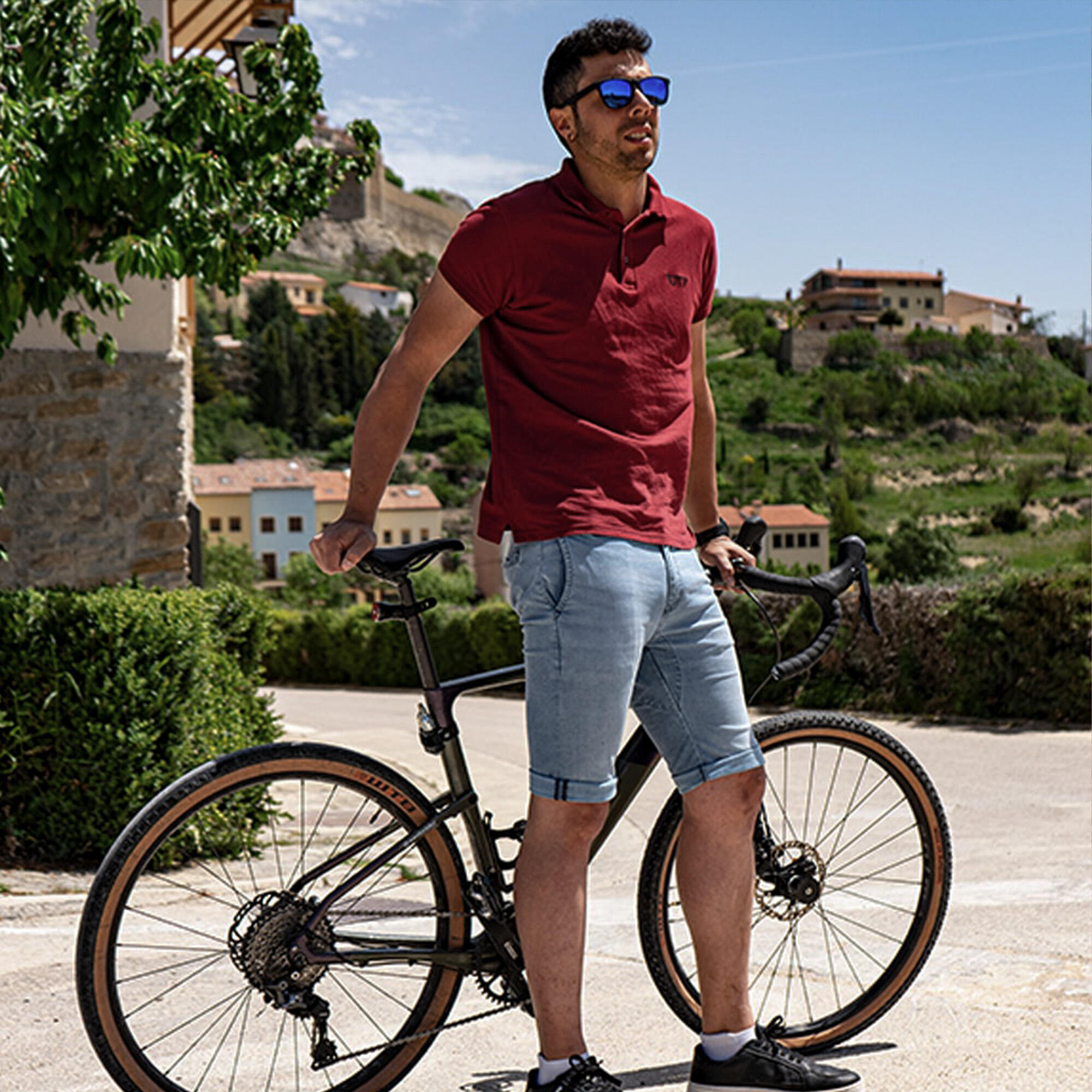 Camisola pólo Malmo Grana Urban Cycling para homem 7/7
