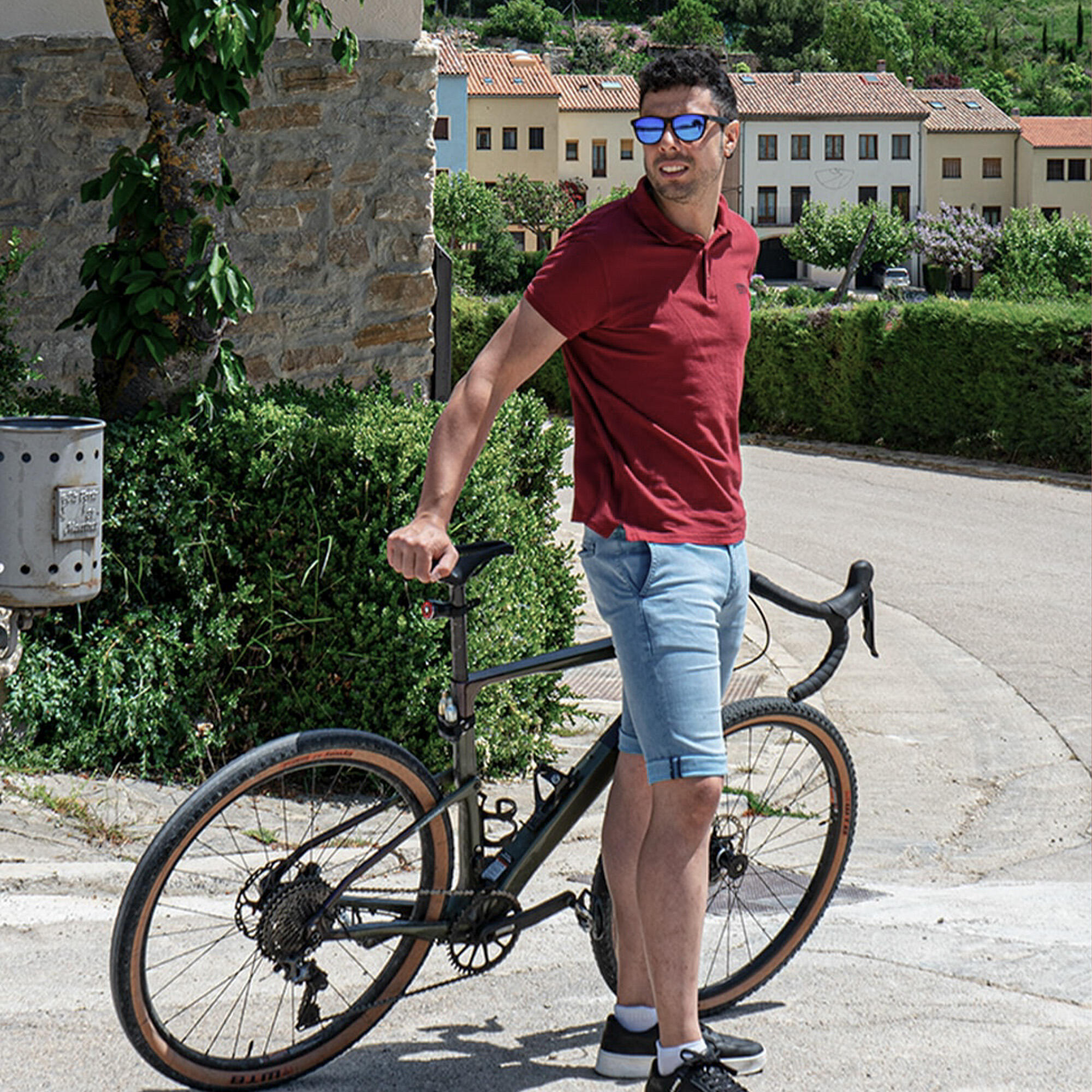 Camisola pólo Malmo Grana Urban Cycling para homem 6/7