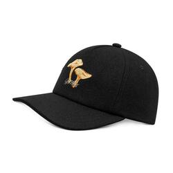 Casquette de baseball Homme et Femme Relva Black Noir