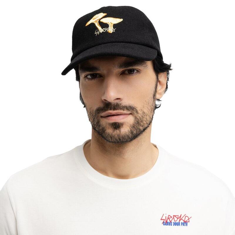 Șapcă de baseball Relva Black Negru