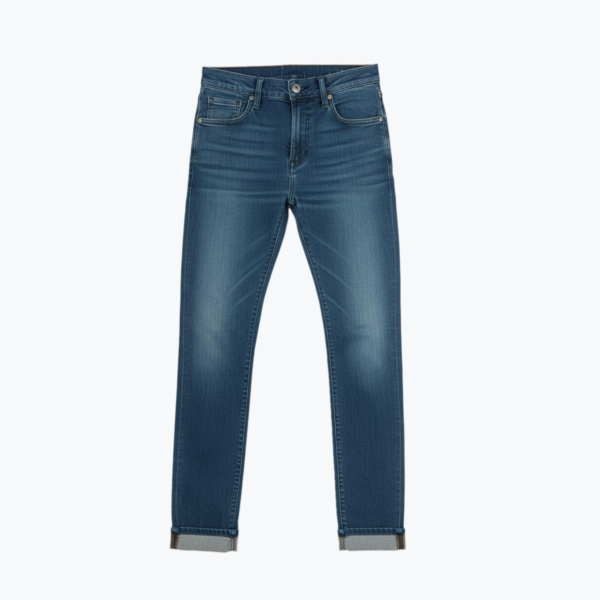 Fahrrad-Jeans Stadt Berlin Slim Fit WR Unisex Sky 3/7