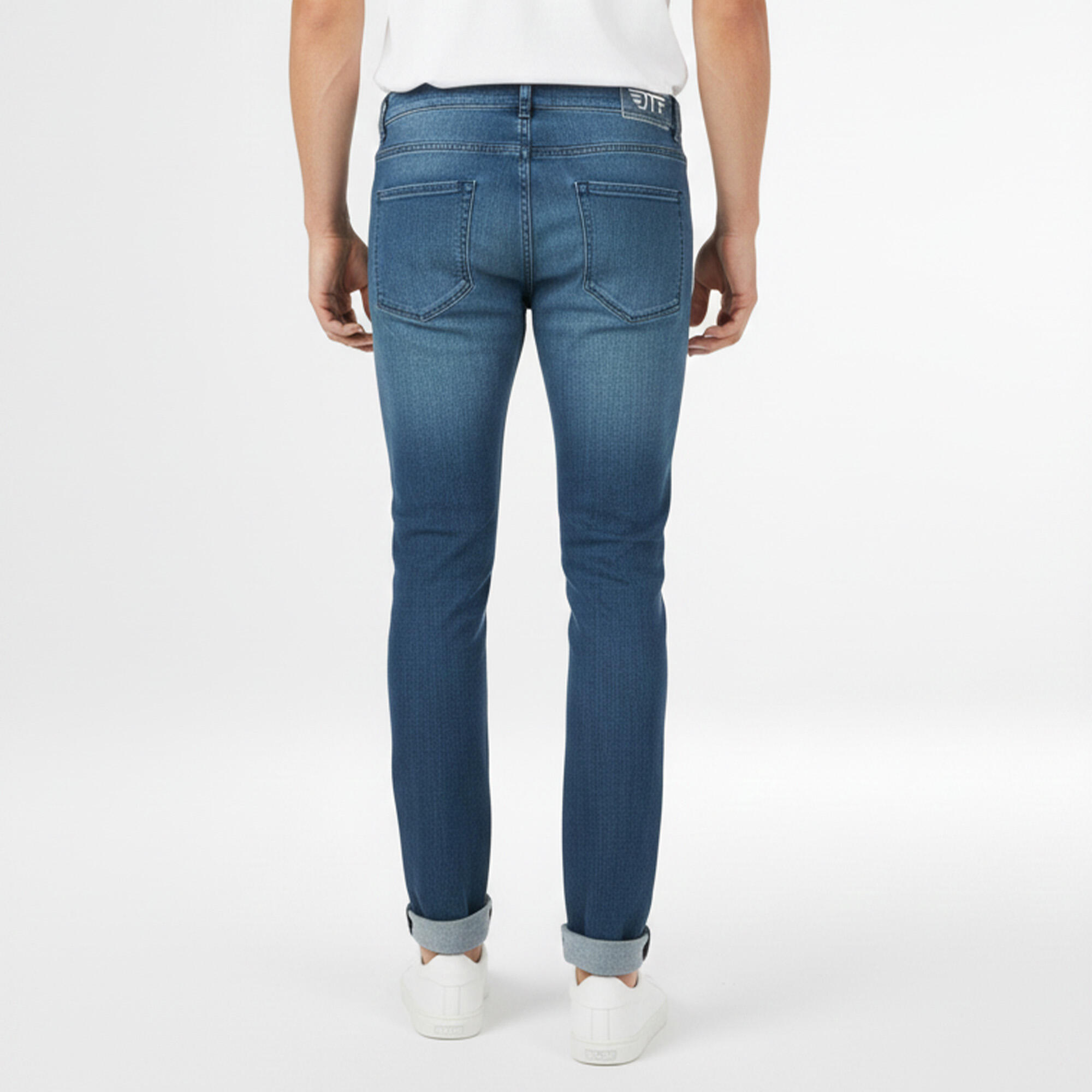 Fahrrad-Jeans Stadt Berlin Slim Fit WR Unisex Sky 2/7