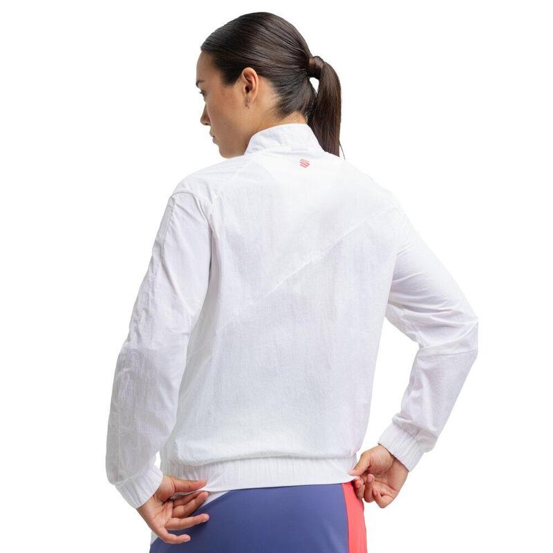 Jacheta de pentru femei Scenic White Alb