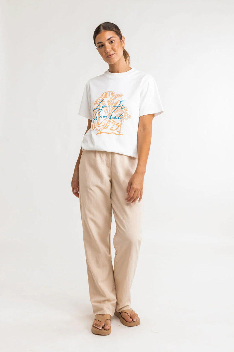 Lo Fi Sunset - S/S T-Shirt Femme 1/4