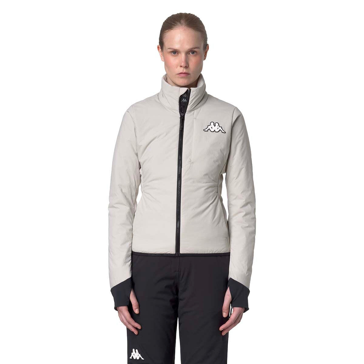 Kappa - Veste De Ski 8cento 825 Femme - Veste - Beige|noir - Decathlon