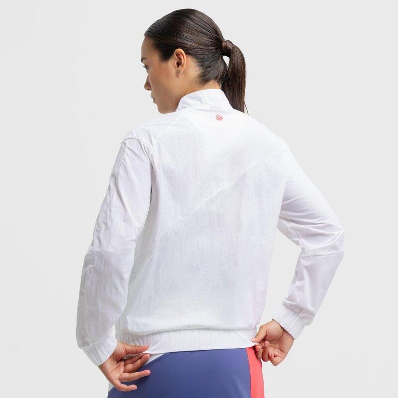Jacheta de pentru femei Scenic White Alb