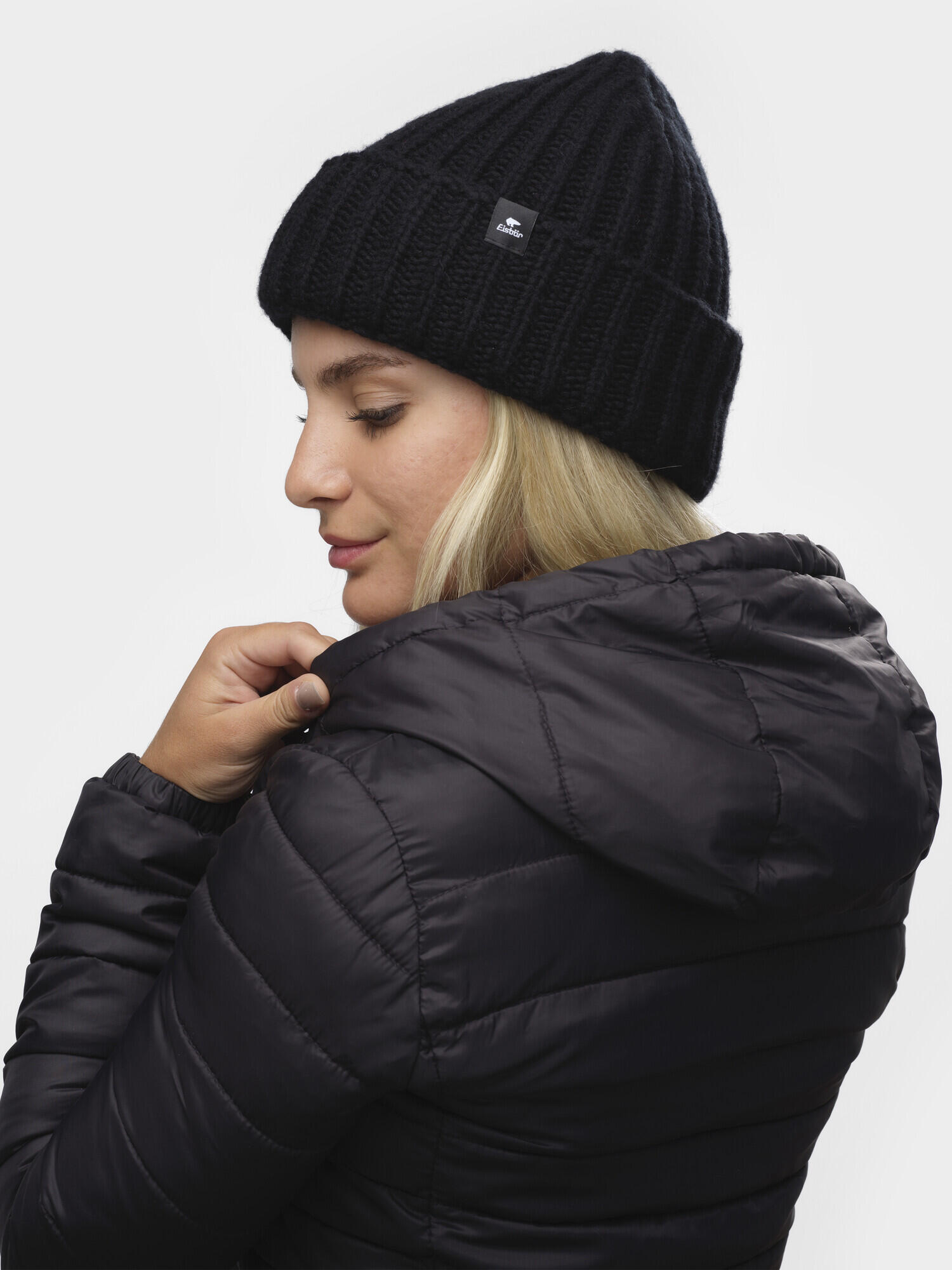 Mütze Leia Oversized Strickmütze Damen Haube weich bequem Merino 4/6