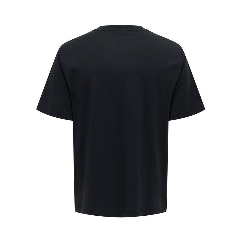 Tricou crop top Onsmonalisa Rlx Ss Lic Tee Vd  BĂRBAŢI