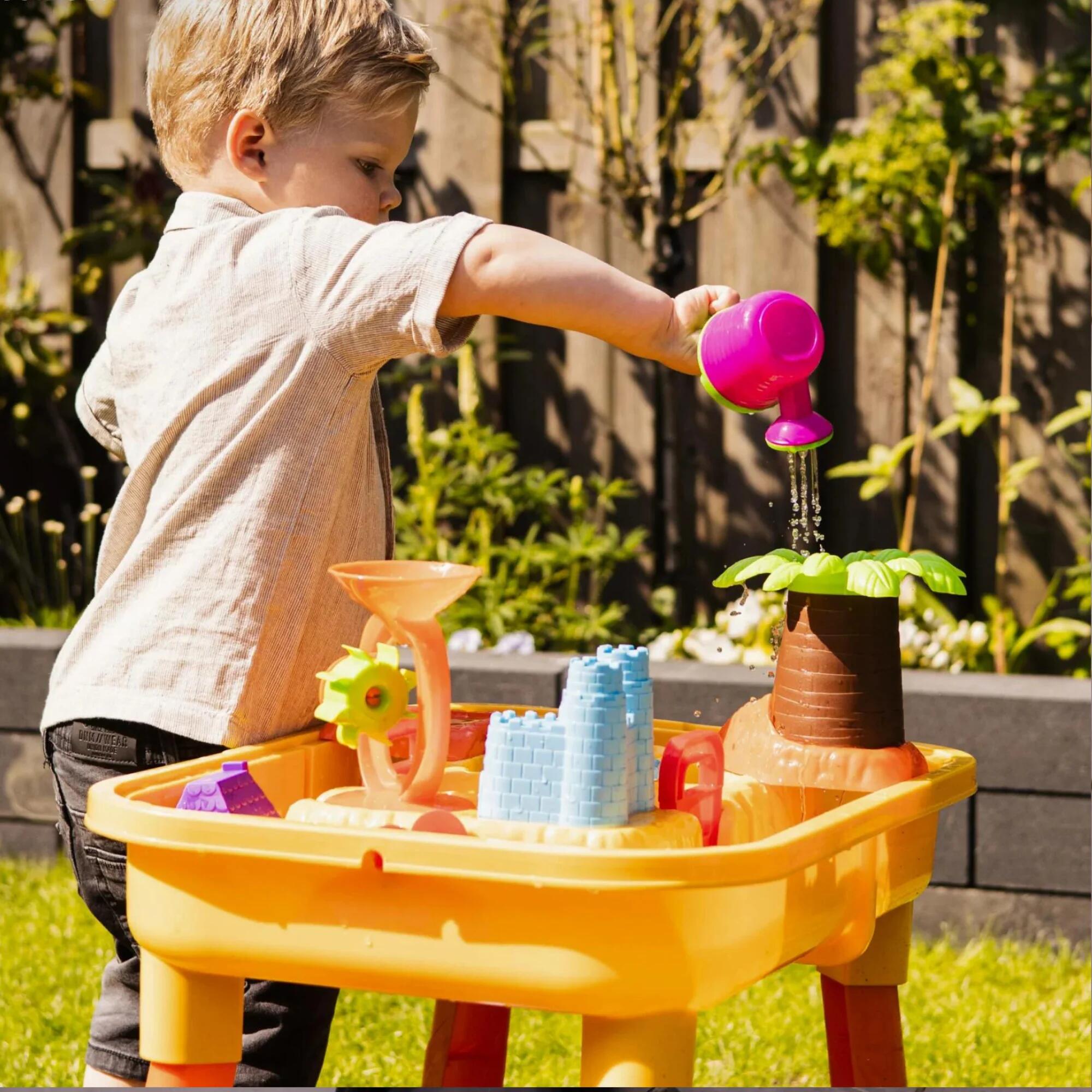 Wassertisch, Outdoor-Spielzeug, Sandtisch, Spieltisch, 25-teilig, inkl. Zubehör 6/6