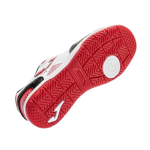 Zapatillas JOMA SALA MAX JR 2602 BLANCO NEGRO INDOOR 5/7