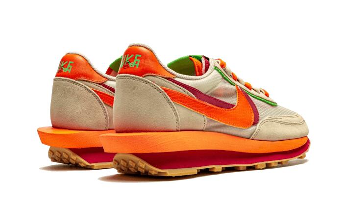 Unisex - freizeit - schuhe - bedruckt - ld waffle orange blaze 2/4