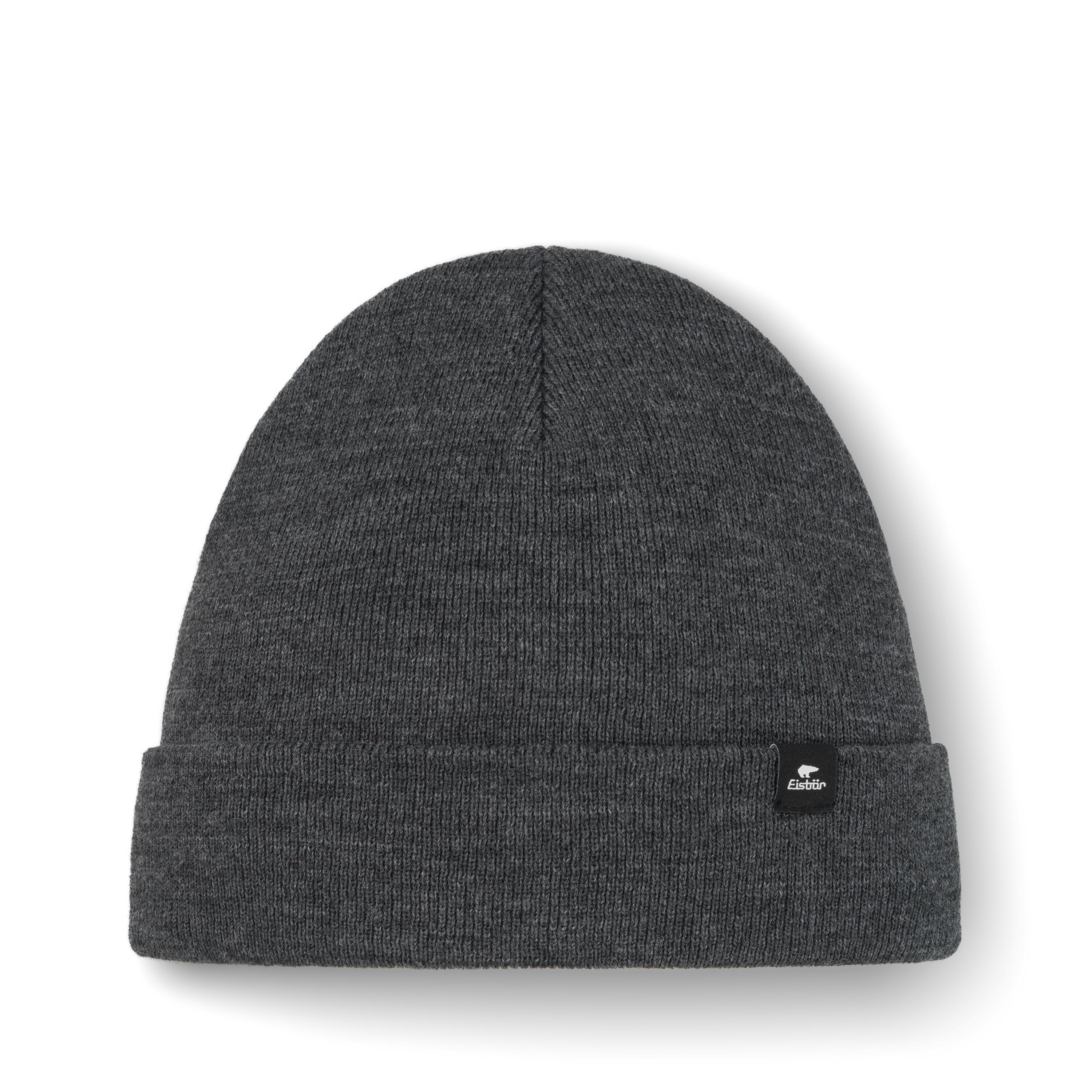 EISBÄR Mütze Skater 2.0 Beanie Herren Damen Strickmütze mit Umschlag