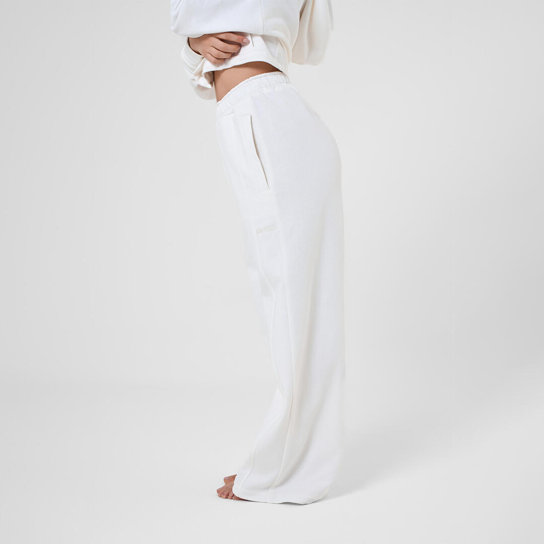 Pantaloni donna wide-leg vita alta pre post allenamento tempo libero Bianchi 2/5