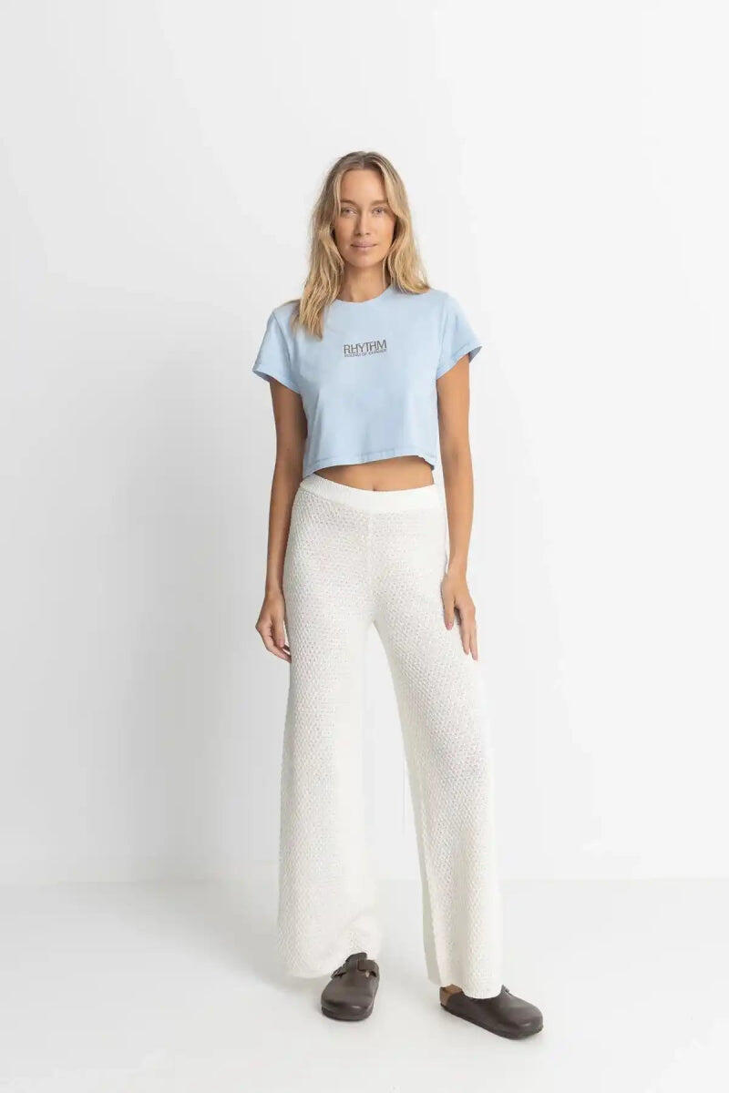 Sound Of Change Vintage Crop Crew - T-Shirt Dames 4/4