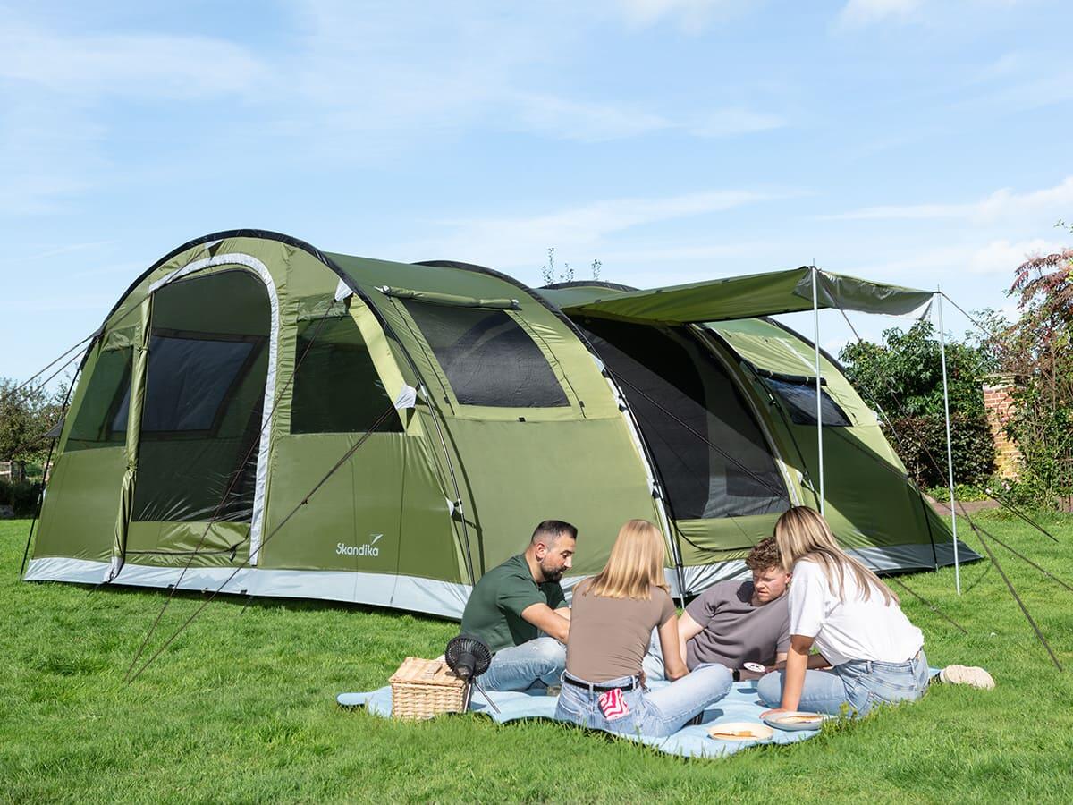 Recondicionado - Tenda campismo túnel Gotland Sleeper Protec 6 - chão cosido 2/7