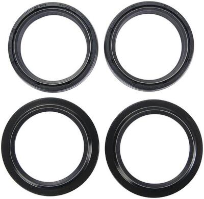All balls racing voorvork keerring set fork seal set abr 56-137 incl. dust cap