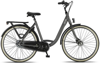 Altec walesa damesfiets 28inch 55cm mat zwart 3v