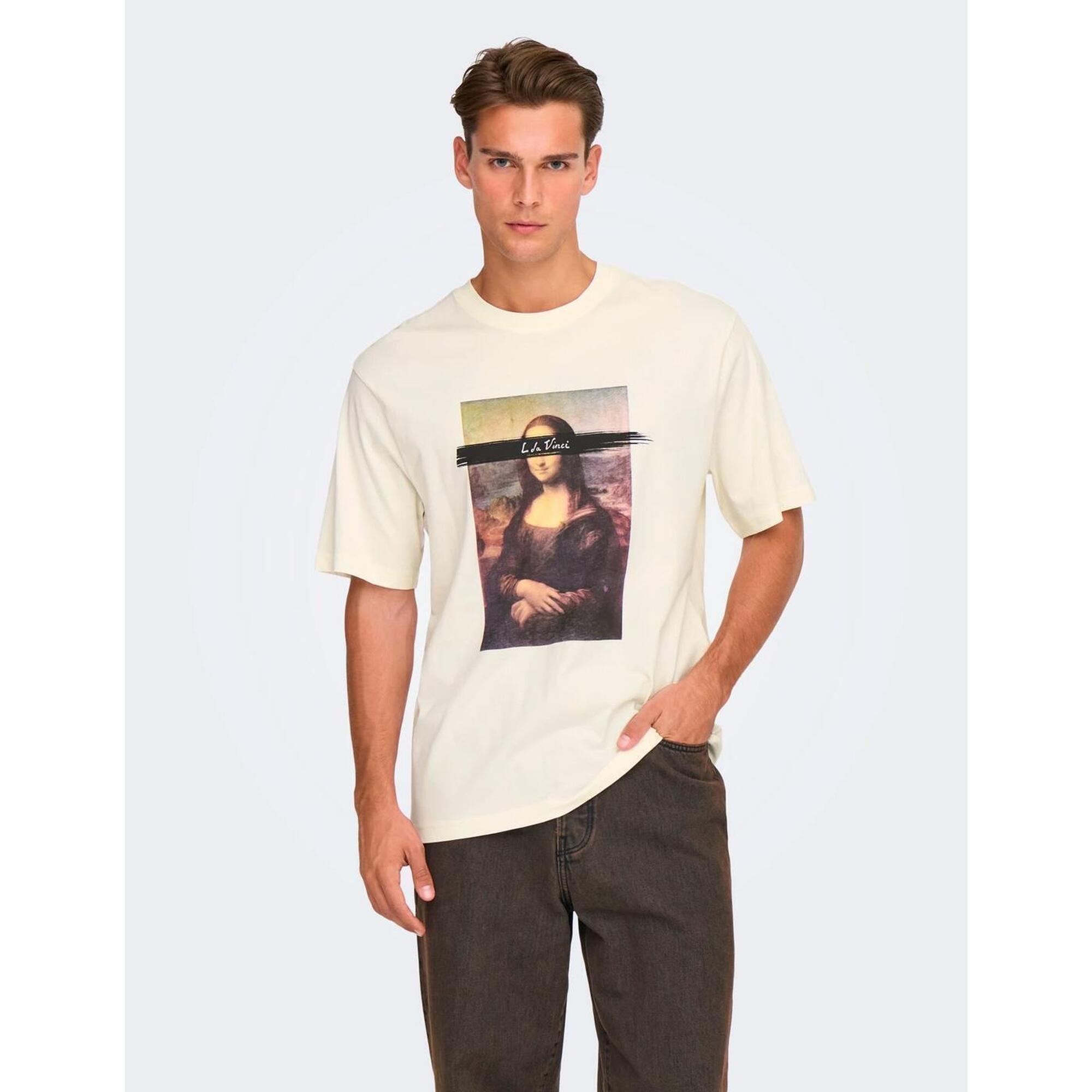 Only Hot - T-shirt Pour Homme Only&sons Blanc. - T-shirt Manches Courtes - Blanc - Decathlon