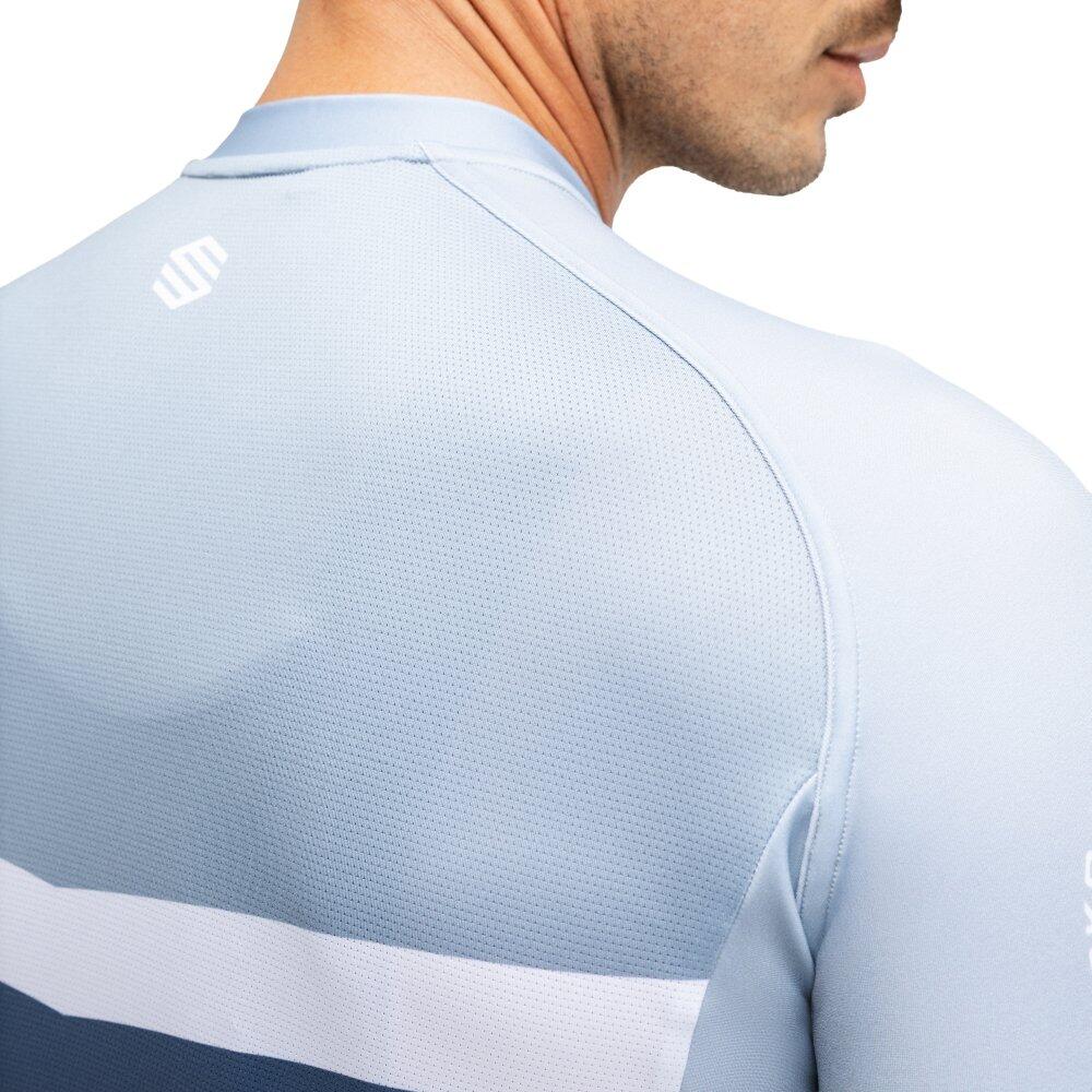 Maillot vélo manches longues homme Cyclisme M2 Jouxplane Bleu 4/7
