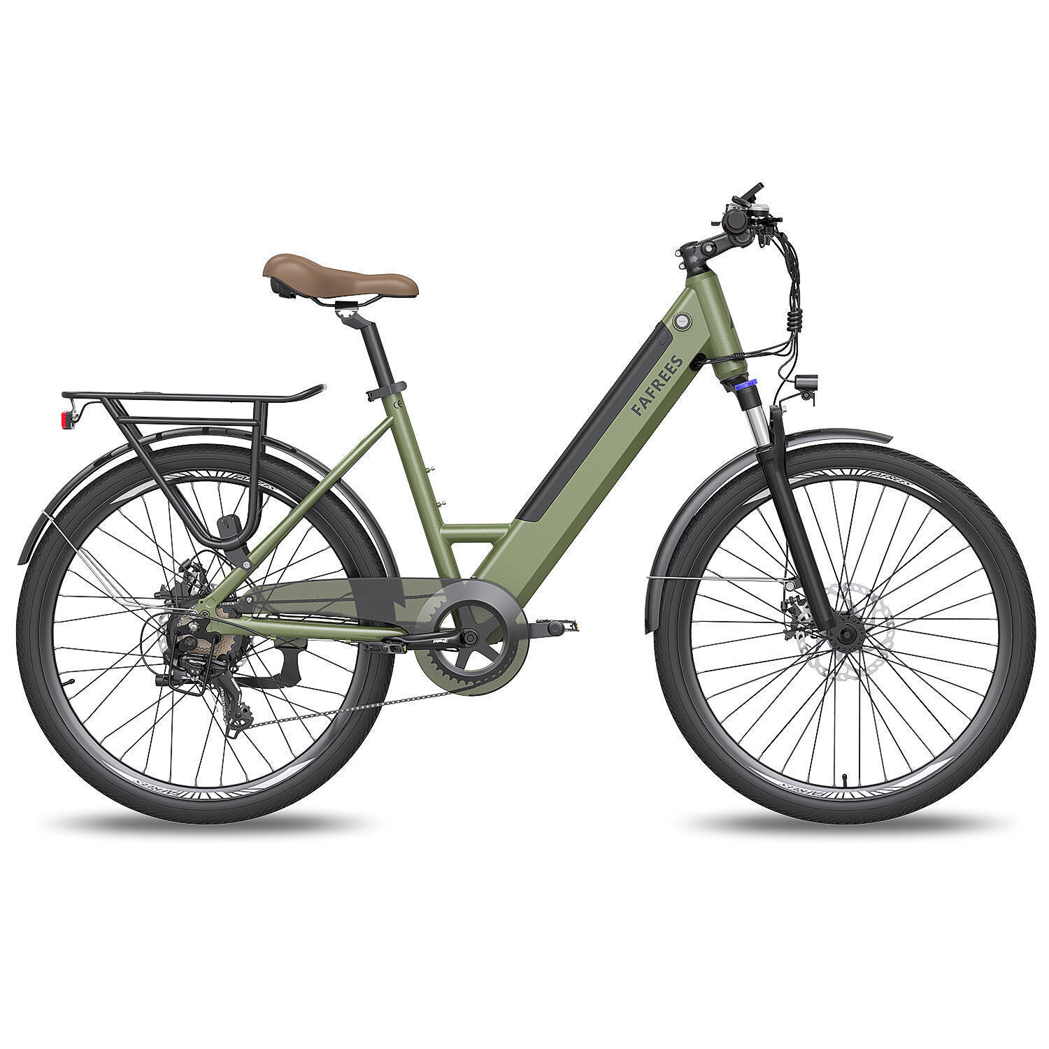 Fafrees F26 Pro elektrische stadsfiets, 250W motor, 36V 14,5Ah accu 3/7