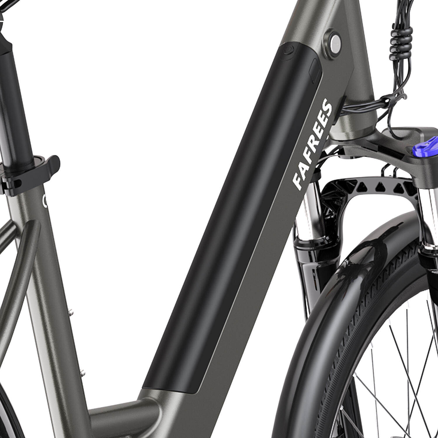 Bicicleta eléctrica urbana Fafrees F26 Pro,250 W, batería de 36 V y 14,5 Ah 6/7