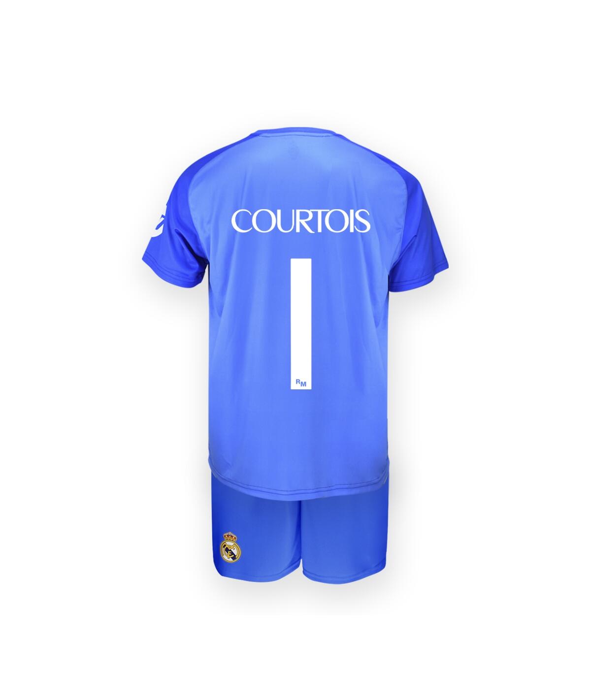 Equipación Fútbol Real Madrid Portero Courtois Réplica Oficial 25/26 3/6