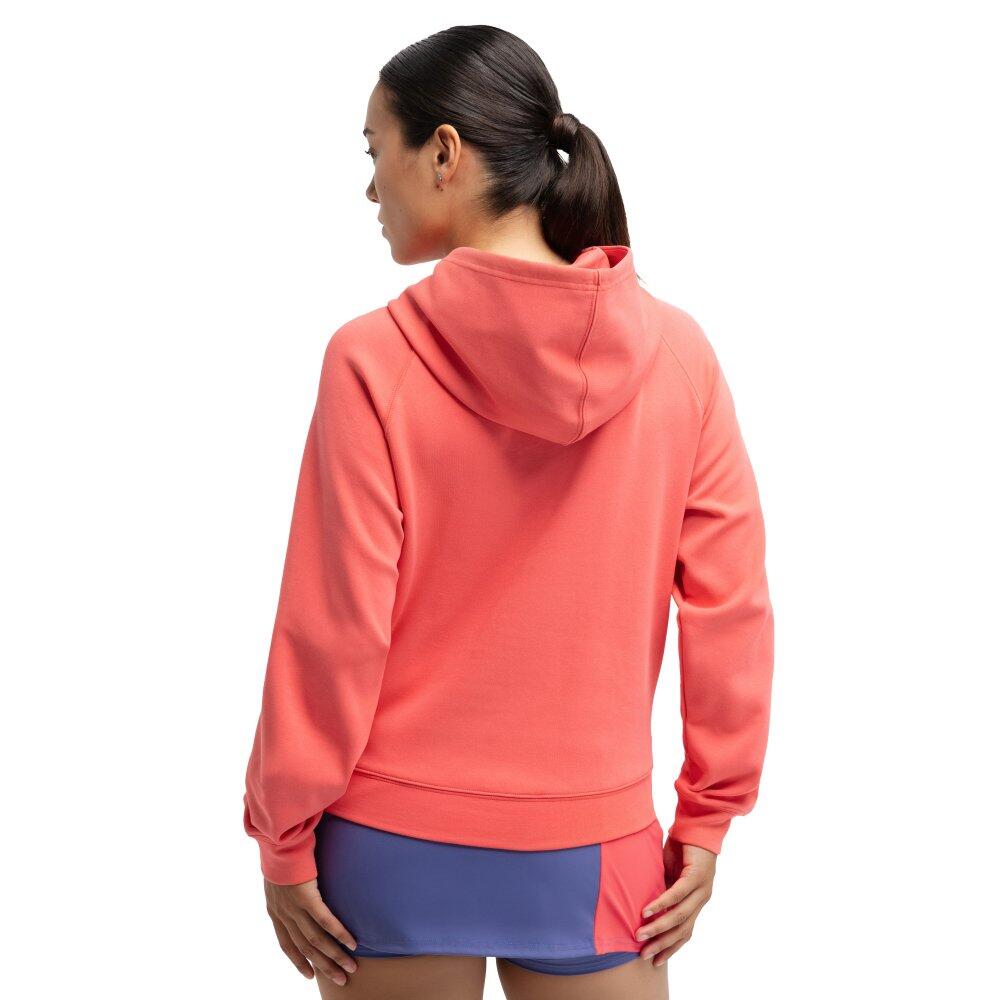 Damen Padel -hoodie Deuce Coral Rot 2/6