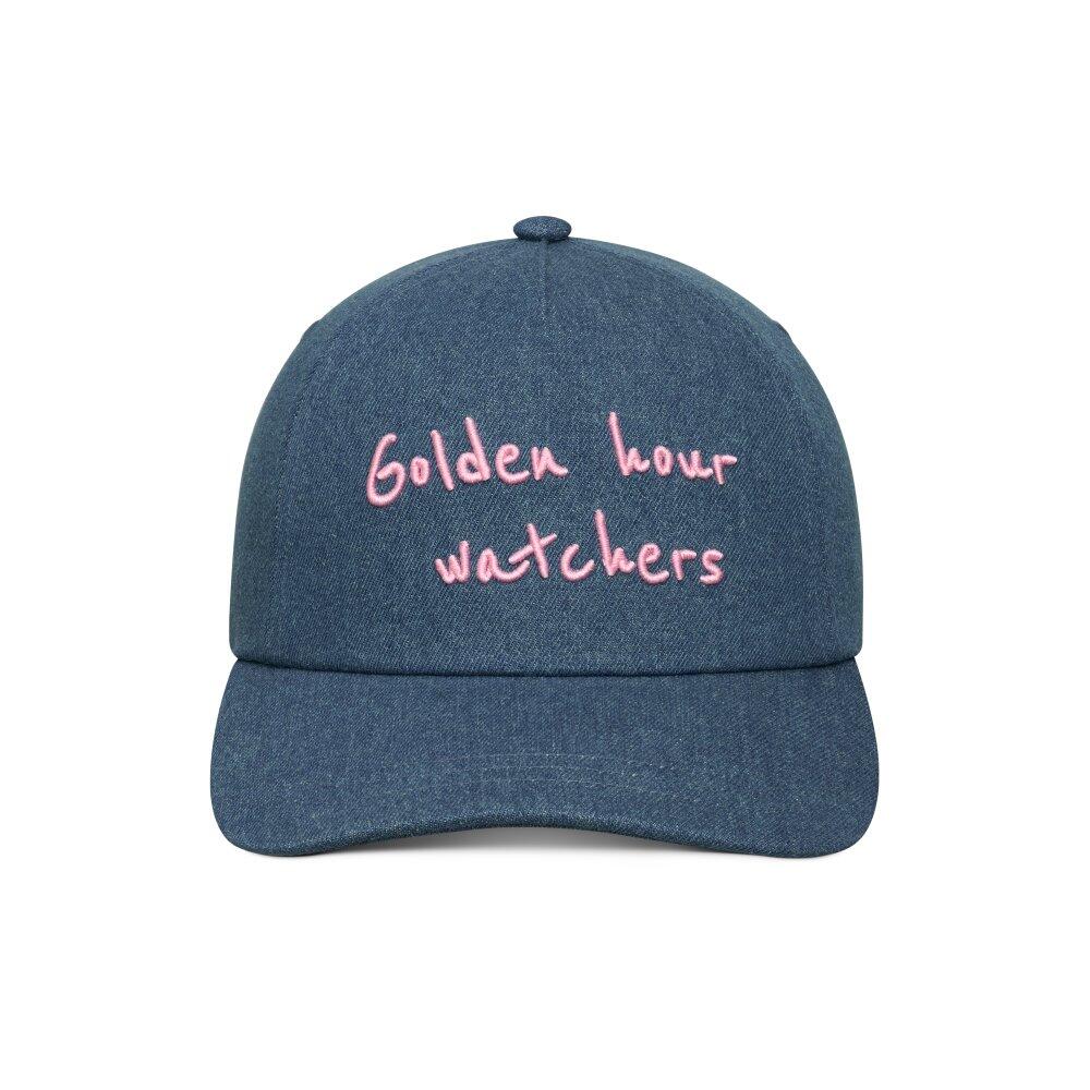 Cappellino in denim Lifestyle Uomo e donna Gung Golden Blu 3/6