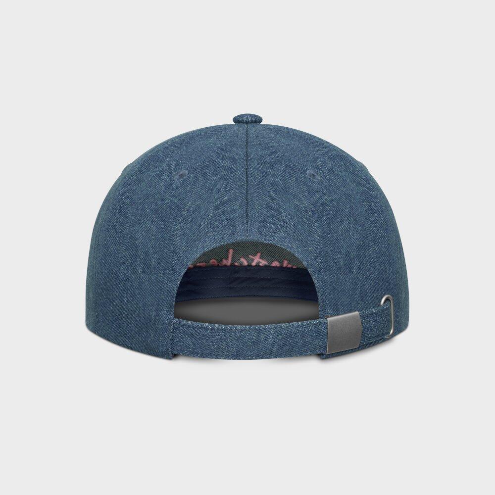 Cappellino in denim Lifestyle Uomo e donna Gung Golden Blu 6/6