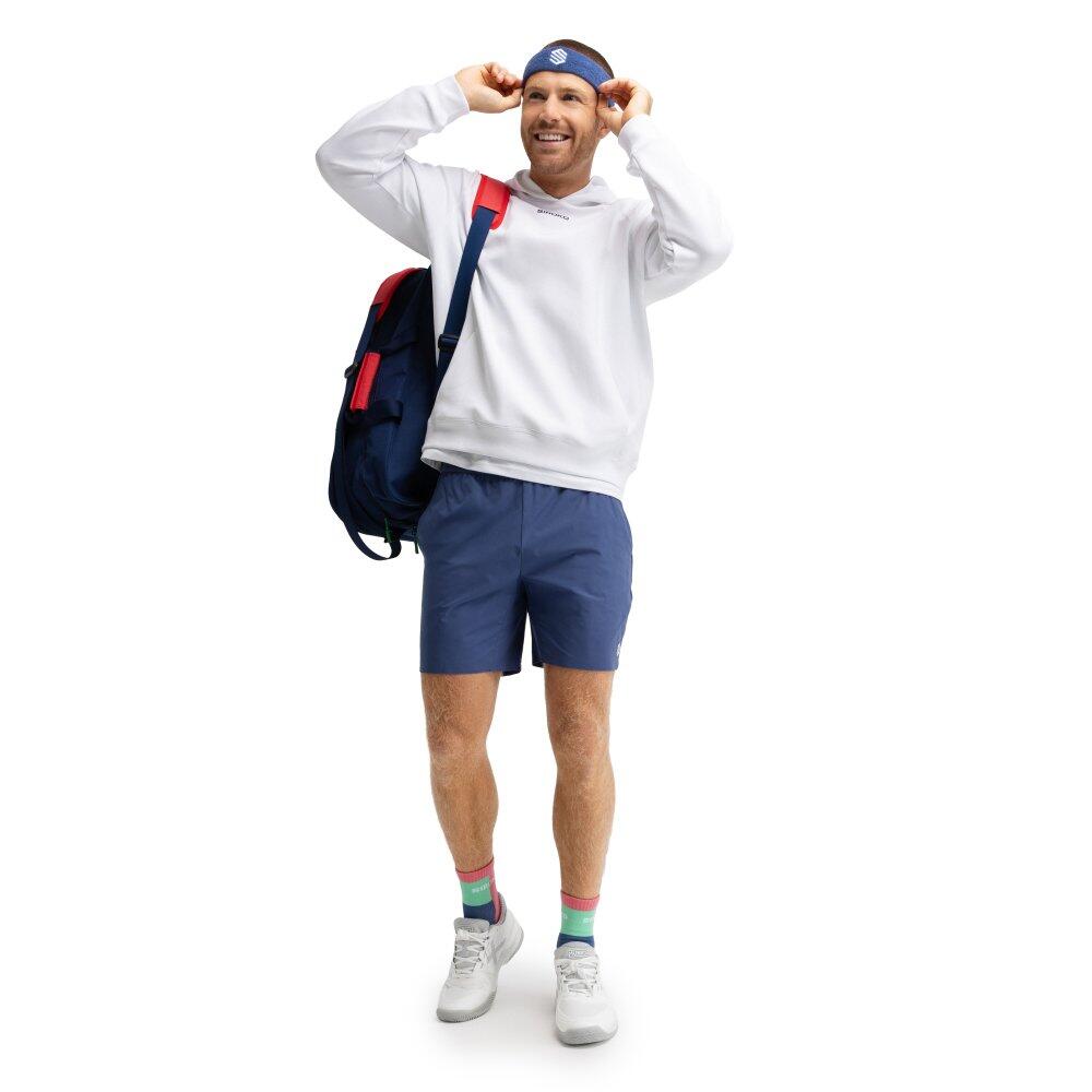 Sweat à capuche de padel homme Break White Blanc 3/7