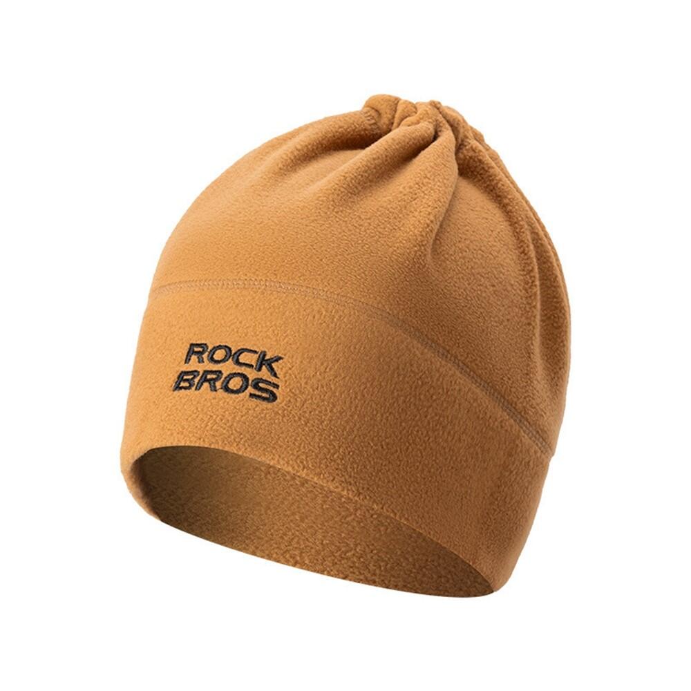 ROCKBROS 3-in-1 Thermal Neck Warmer with Drawstring Beanie