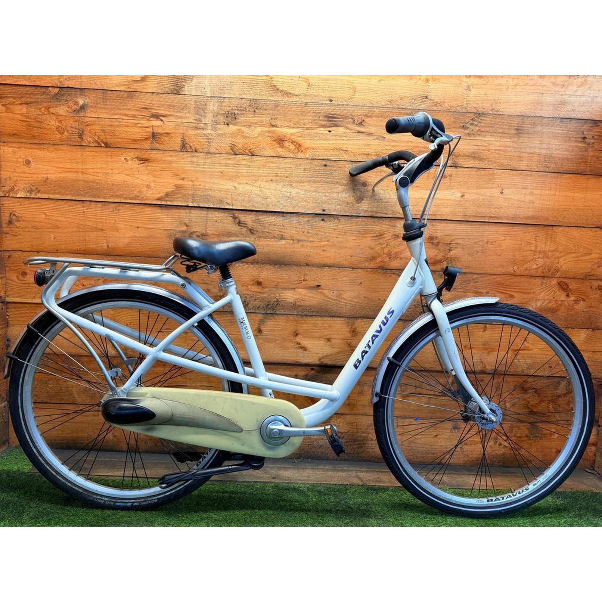 Batavus - Vélo D’occasion Batavus Mambo Moederfiets 7v 28inch 48cm - Vélo Ville - Noir - Decathlon