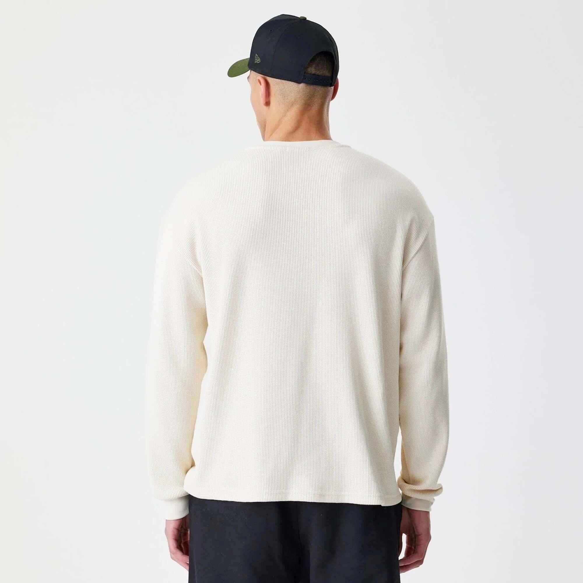 T-Shirt New Era Ne Ls Waffle Tee Newera Ltc Adulte 2/5