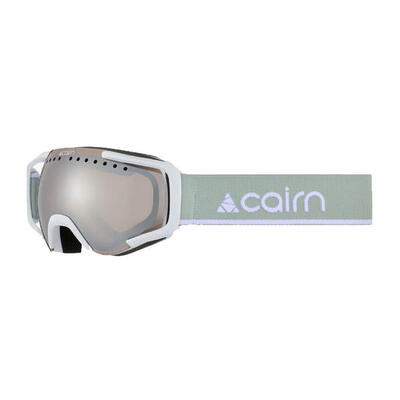 Skibril kinderen, unisex - cairn next spx3000 ium - mat black/jade