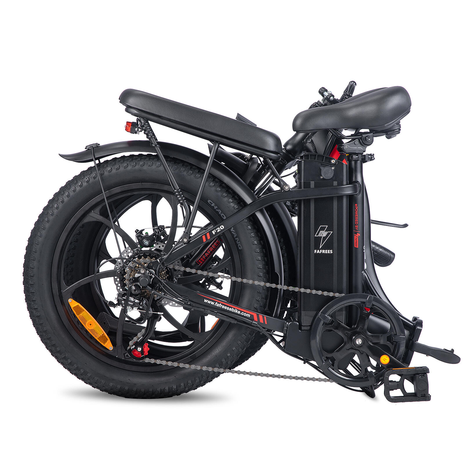FAFREES F20 Faltbares E-Bike, 250-W-Motor, 36-V-18-Ah-Akku 3/7