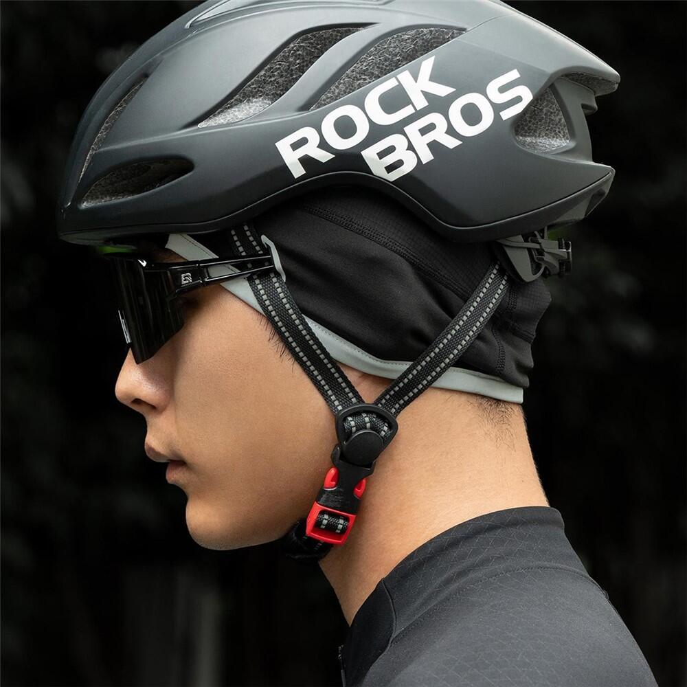 ROCKBROS Bonnet Cyclisme Couvre-chef Polaire Rabats d'Oreille 4/4
