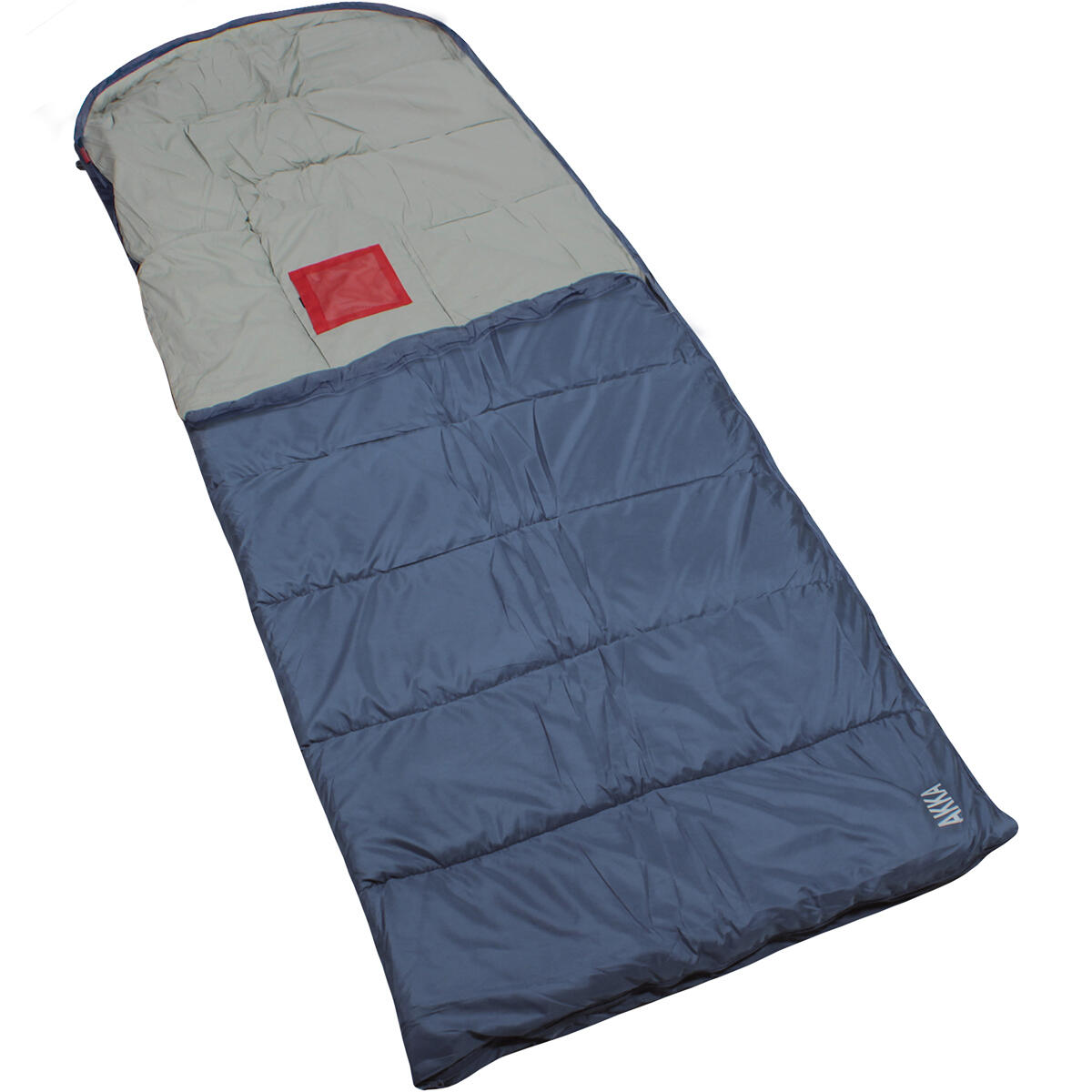 Akka Ripstop Travel sac de couchage avec capuche – pétrole – 85x230 cm 2/7